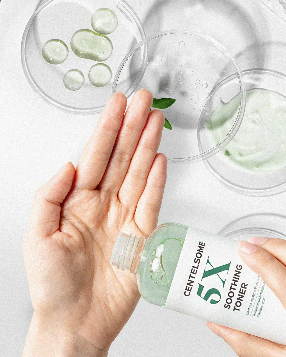 Centella Exosome 5X Soothing Toner 200ml Green Tea Facial Toner Dermatologist-Tested for Sensitive